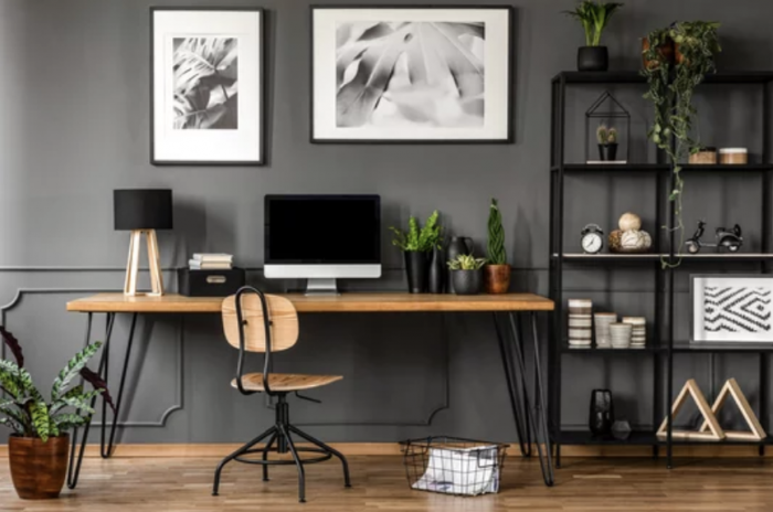 how to organize a home office